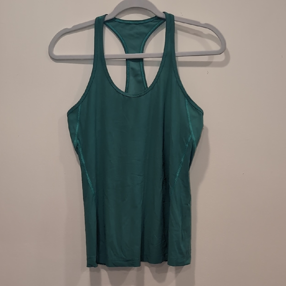 Lululemon Athletica Blue Tank Top Racerback Athletic Style